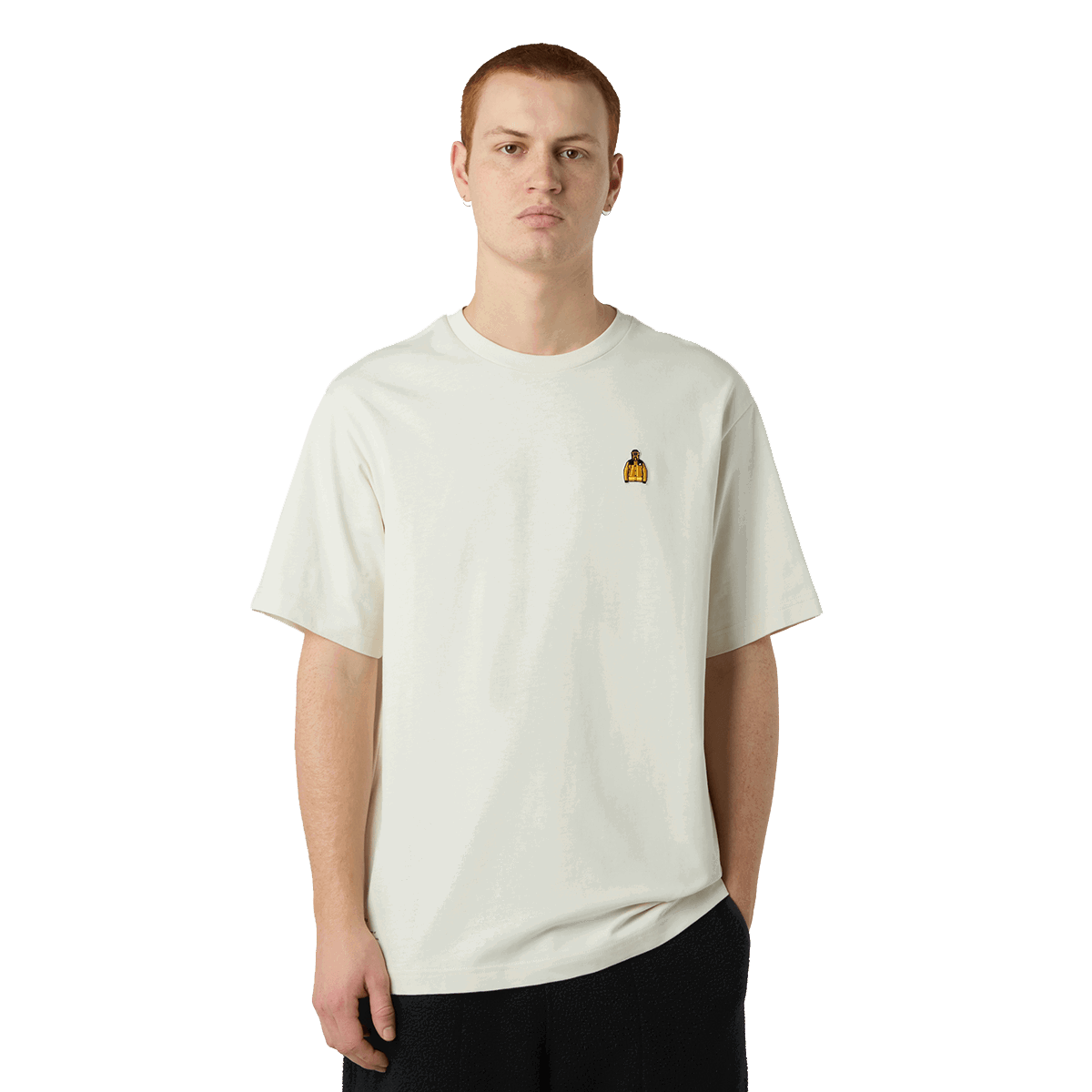 Tričko The North Face ICON MOUNTAIN JACKET Relaxed Short Sleeve T-Shirt Béžová | NF0A8EU7QLI1, 0