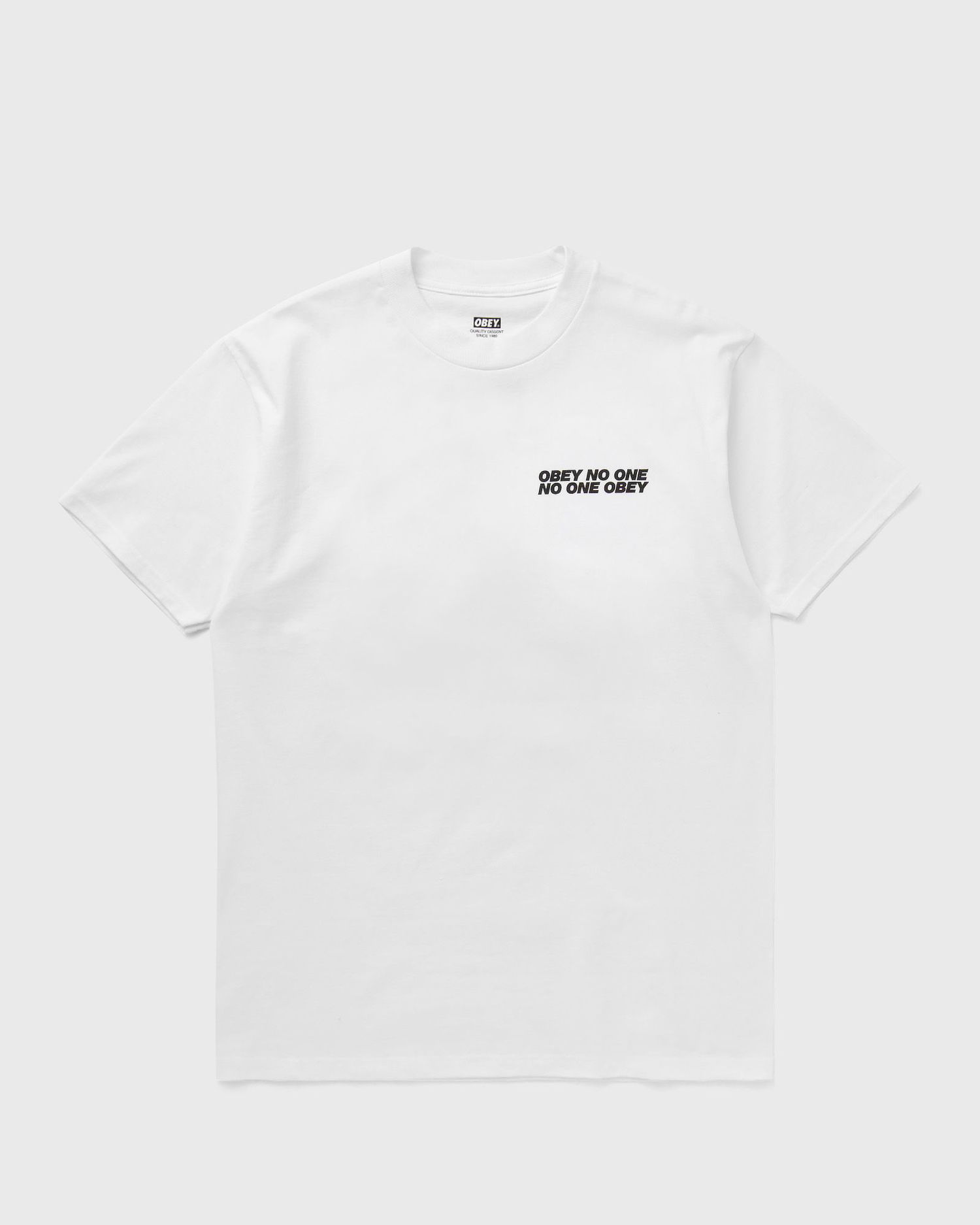 Tričko OBEY No One T-Shirt Biela | 165263951-WHT, 0