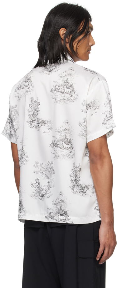 Košeľa Coperni Coperni Pastoral Toile Print Shirt Biela | COPCH17115MEN, 2