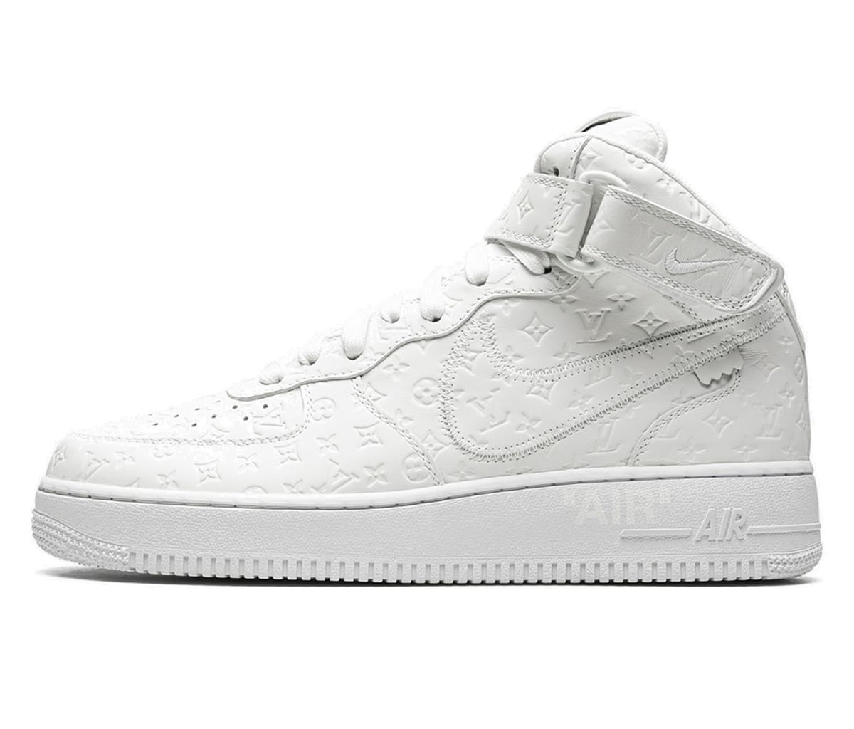Tenisky a topánky Nike Louis Vuitton By Virgil Abloh x Air Force 1 Mid Biela | MS0222, 0