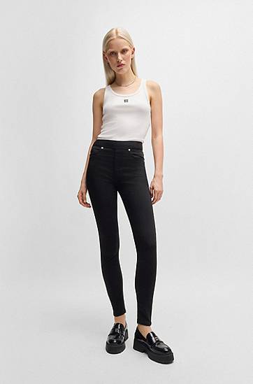 Legíny BOSS Super Skinny Jeggings Čierna | 50518655, 1