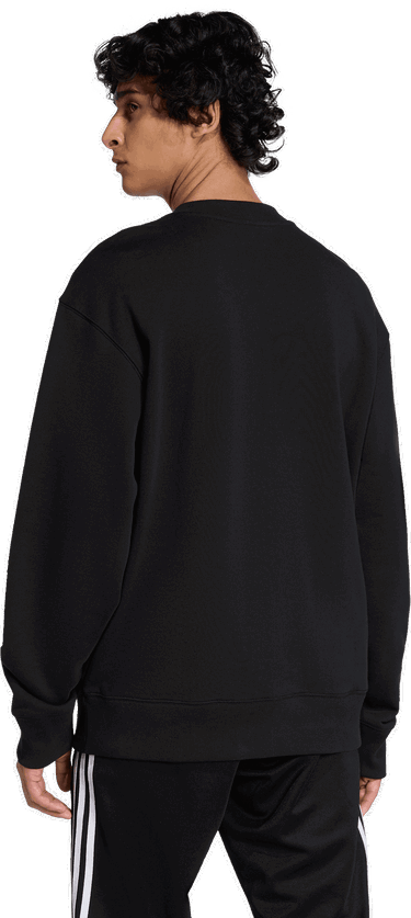 Mikina adidas Originals Originals FC Juventus Turin Lfstlr Crewneck Sweatshirt Čierna | kc7798, 2