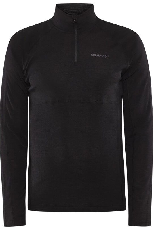 Tričko Craft Craft ADV Wool Merino Half Zip Long Sleeve Čierna | 1914109-999000, 0