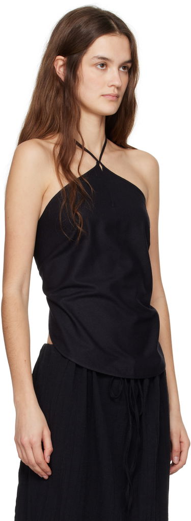 Tielko Baserange Baserange Mar Halter Neck Wrap Camisole Béžová | TOMA-WS-000, 4