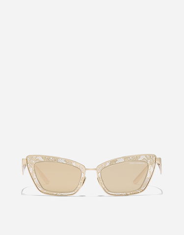 Slnečné okuliare Dolce & Gabbana Dolce & Gabbana DG Lace Sunglasses Metalická | VG2311VA2039V000, 0