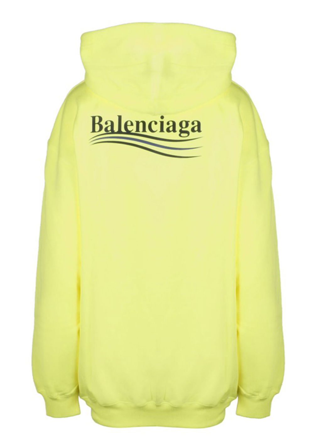 Mikina Balenciaga Political Campaign Medium Fit Hoodie Žltá | 578135TJVD47110, 0
