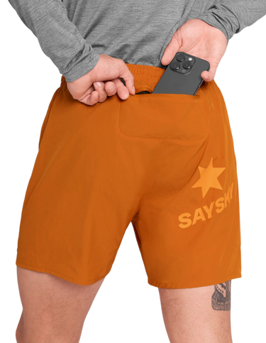 Šortky Saysky Saysky Pace 5" Running Shorts Oranžová | omrsh21c416-omrsh21c416, 1