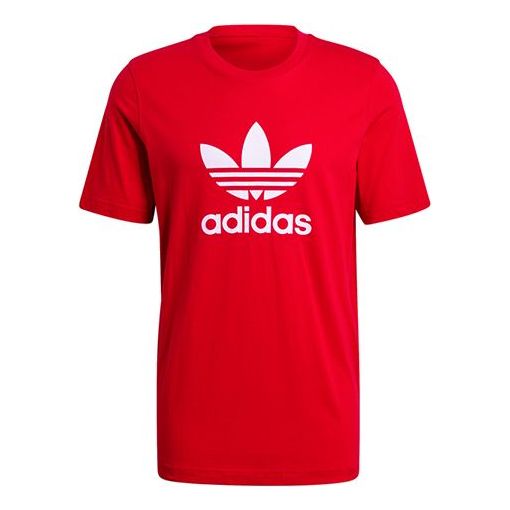 Tričko adidas Originals Trefoil Classics T-Shirt Červená | GN3468, 0