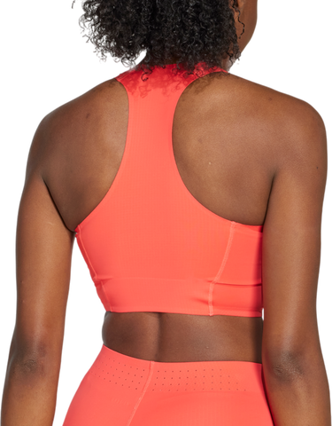 Crop Top adidas Originals Adizero Road to Records Crop Top Červená | jd7321, 1