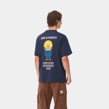 Tričko Carhartt WIP Short Sleeve Graphic T-Shirt Modrá | I033994_9, 2