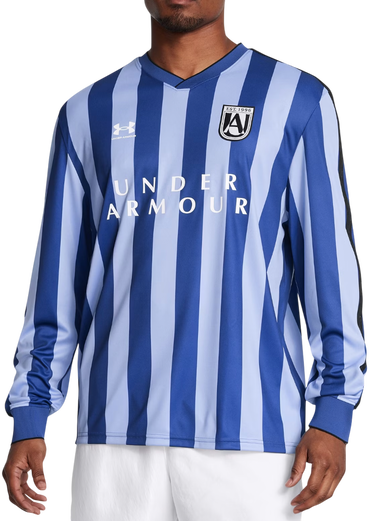 Dres Under Armour UA 96 Terrace Long Sleeve Jersey Modrá | 1387925-432, 0