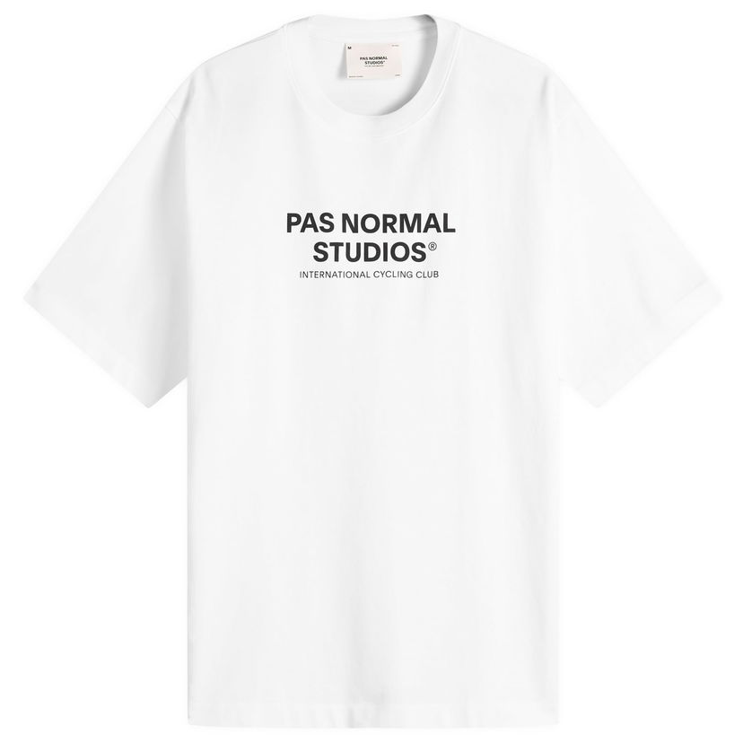 Tričko Pas Normal Studios Off-Race International Cycling Club Logo T-Shirt Biela | NP2027AO-100