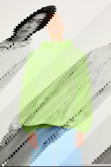 Vetrovka thisisneverthat thisisneverthat x Gramicci Overdyed Light Oversize Transitional Jacket Zelené | GM243WOWLS01, 0