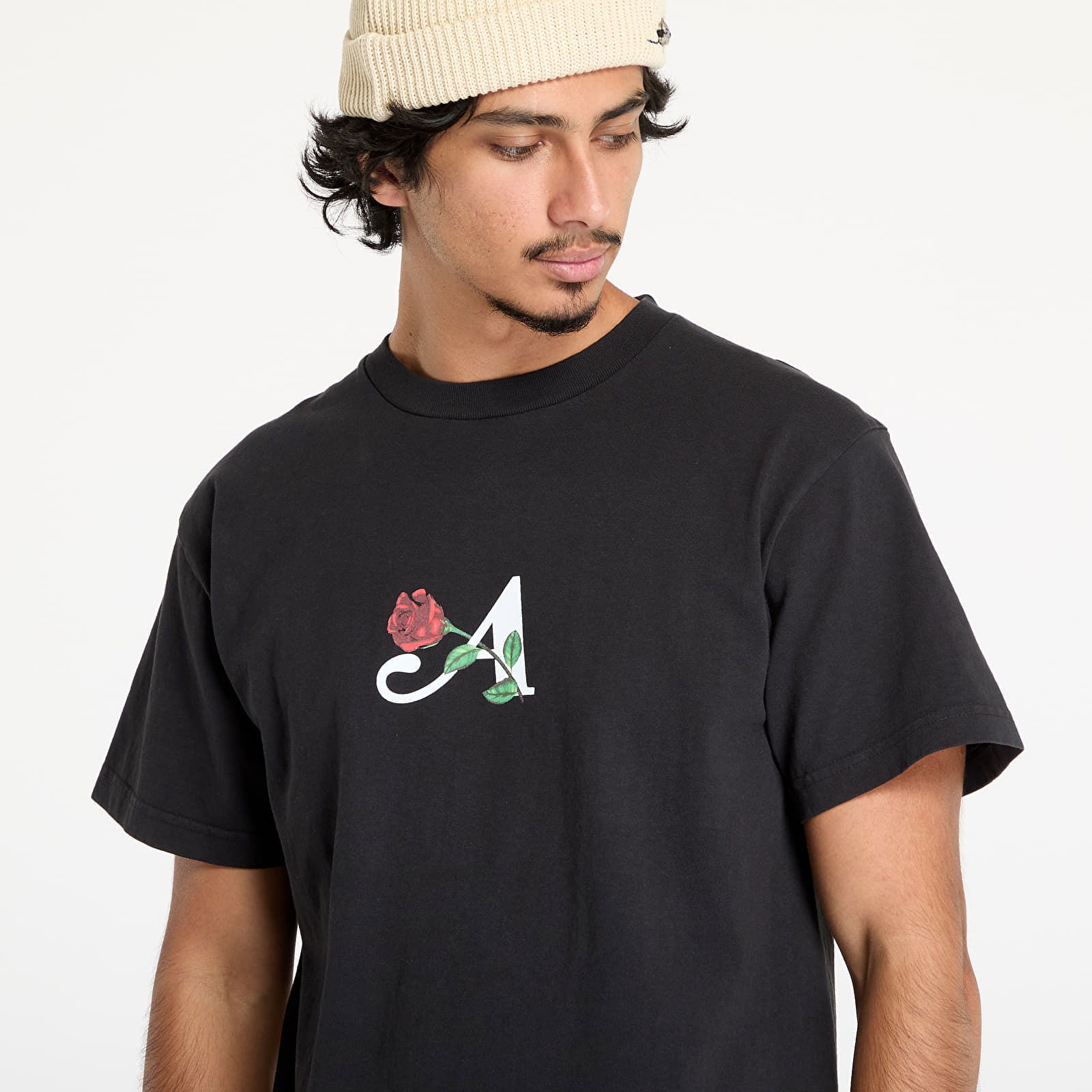 Flower Classic Tee Washed Black M