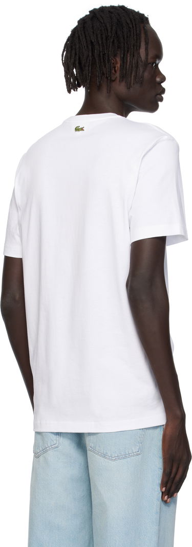 Tričko Lacoste Lacoste Croc Originals T-Shirt Biela | TH5634_001, 2