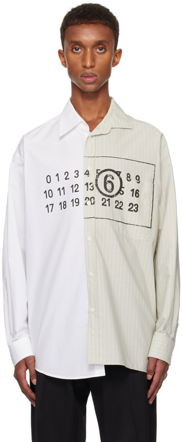 Košeľa Maison Margiela Numeric Shirt Rôznofarebný | SH0DT0016 MTN014, 0