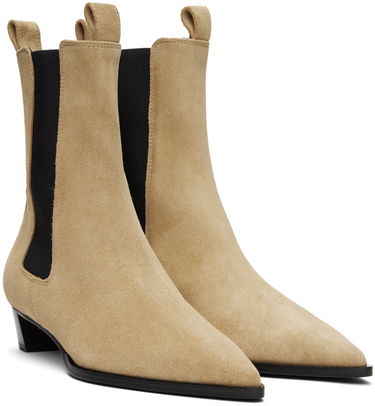 Oblečenie Aeyde Aeyde Kiki Suede Chelsea Boots Béžová | A11-AB-PLYP30BL124-FW24-974-022, 3