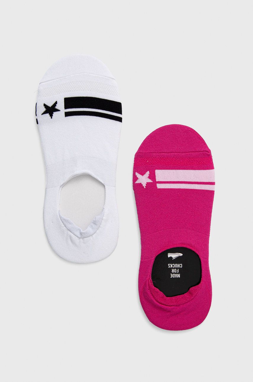 Ponožky Converse Two Pack Ankle Socks Ružová | E1134P.2001, 0