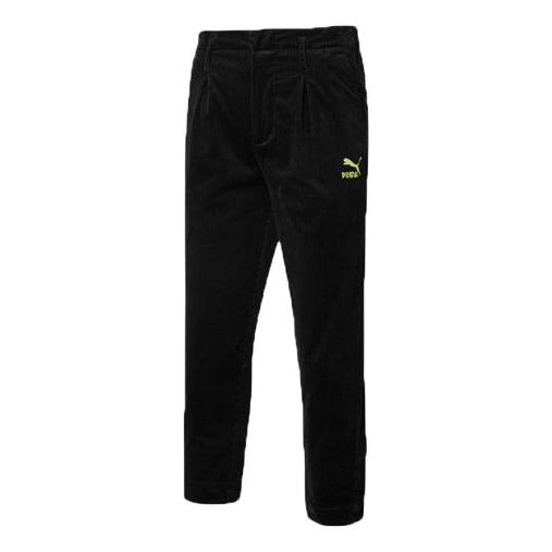 Nohavice Puma Corduroy Woven Pants Čierna | 534967-01, 0
