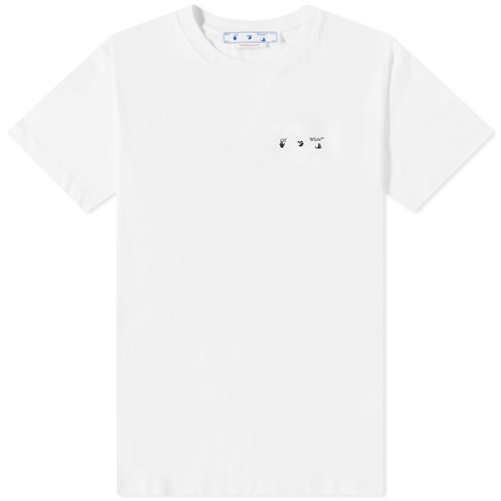 Tričko Off-White Caravagio Painting Slim Tee Biela | OMAA027C99JER0050110, 0