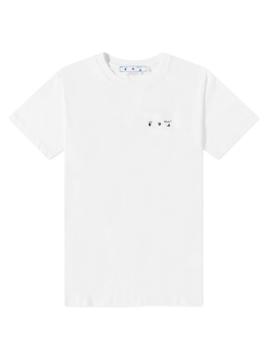 Tričko Off-White Caravagio Painting Slim Tee Biela | OMAA027C99JER0050110