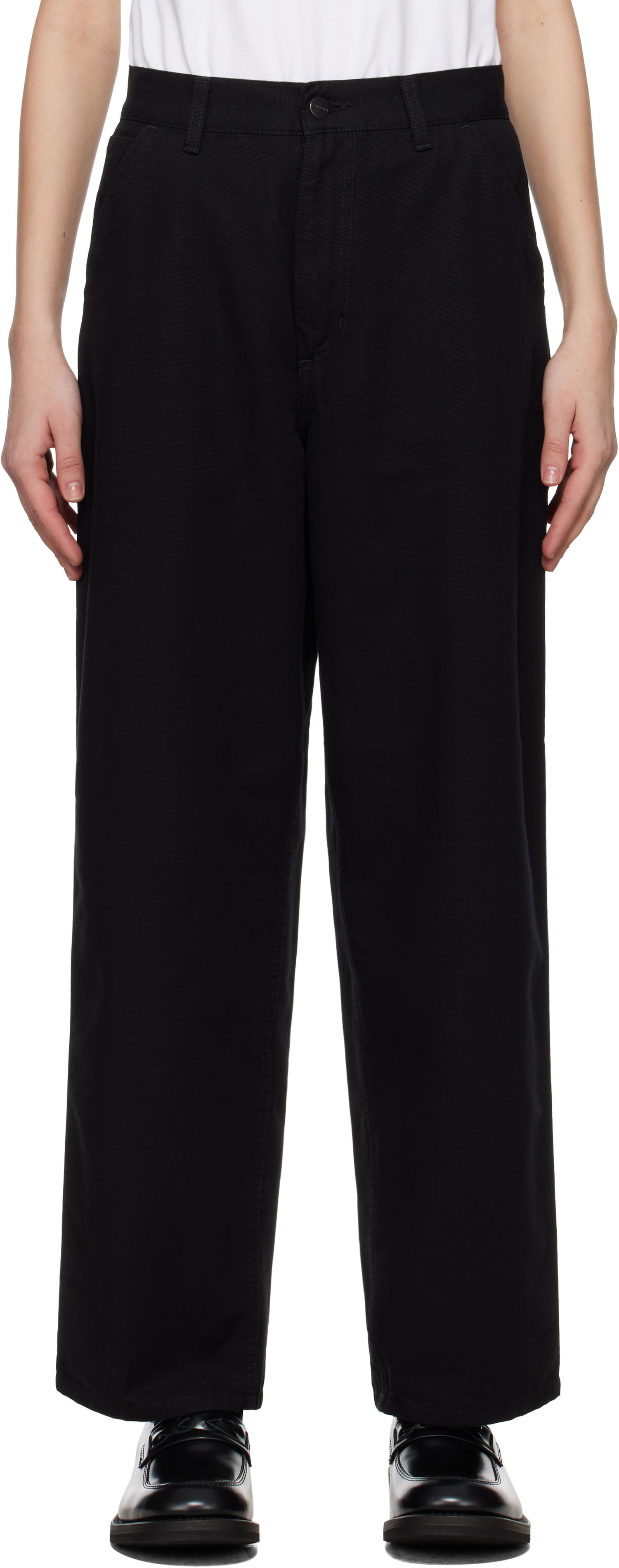 Nohavice Carhartt WIP Carhartt WIP Brandon Single Knee Trousers Čierna | I034880 8902, 0