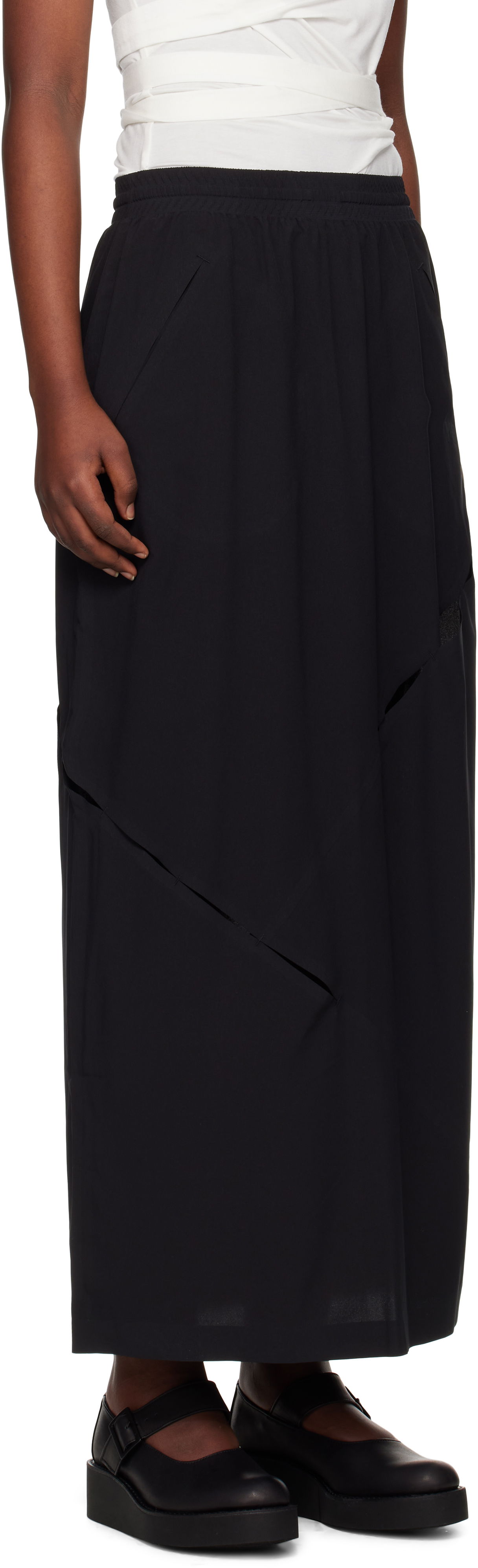 Sukňa Y-3 Y-3 Slit Maxi Skirt Čierna | JD6001, 1