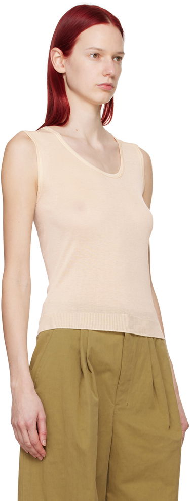 Tielko LEMAIRE LEMAIRE Seamless Tank Top Béžová | TO1159 LK1017, 3