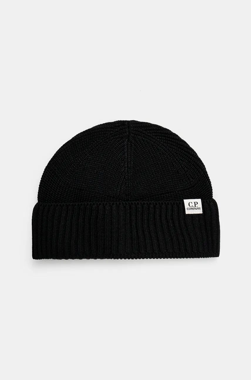 Kulicha C.P. Company Knit Cap Beanie Čierna | 17CMAC293A006595A, 0