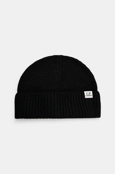 Kulicha C.P. Company Knit Cap Beanie Čierna | 17CMAC293A006595A, 0