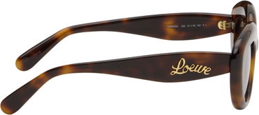Slnečné okuliare Loewe Curvy Logo Cat-Eye Sunglasses Hnedá | LW40153I5152E 192337199622, 1