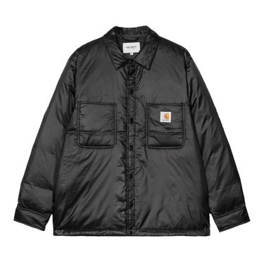 Prešívaná bunda Carhartt WIP Black Insulated Shirt Jacket Čierna | A242013_18, 0