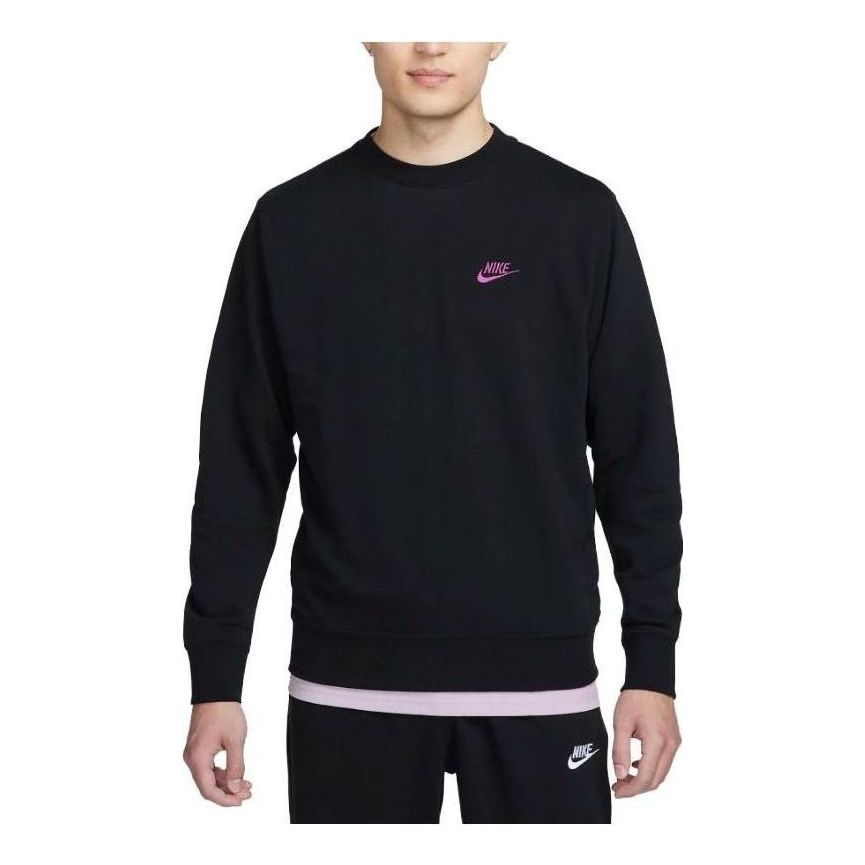 Sveter Nike Men's Crewneck Sweatshirt Čierna | FN8515-010, 0