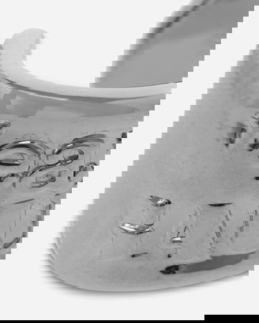 Náramok Jean Paul Gaultier Logo Cuff Bracelet Metalická | 2503WJW001X053 91, 6