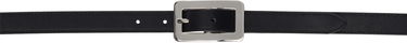 Opasok BY FAR Quadro Nappa Leather Belt Čierna | MWTST006CL013BK001PL, 0