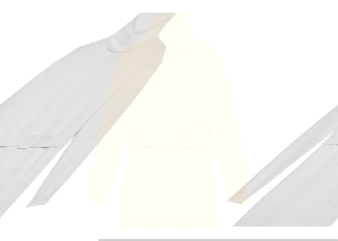 Sveter Gucci Cashmere Wool With GG Patch Turtleneck Béžová | 727042 XKCY1 9791, 0