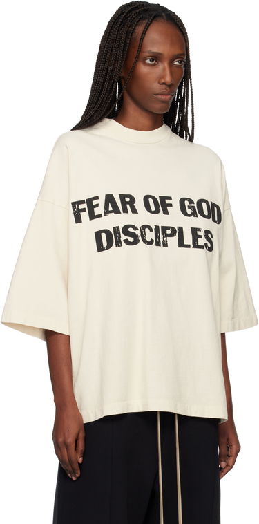 Tričko Fear of God Relaxed 'Disciple' T-shirt Béžová | FG25FW10-10309HWJUS, 1