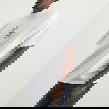 Tričko Butter Goods Newcomer T-Shirt with alien creature graphic Biela | BG254115-WHT, 5