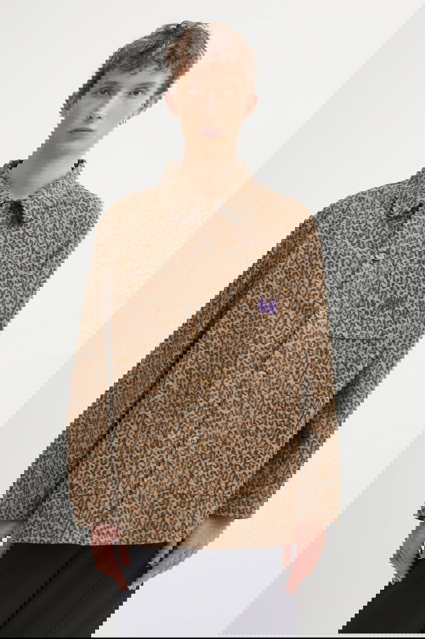 Bunda Needles Leopard Print Coverall Jacket Rôznofarebný | RW219, 0