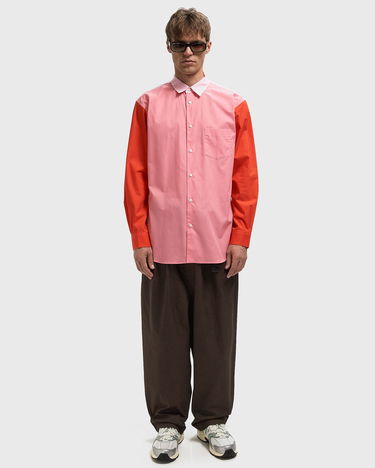 Košeľa Comme des Garçons SHIRT Color-Blocked Woven Long-Sleeve Button-Up Rôznofarebný | FP-B051-W25-1, 2