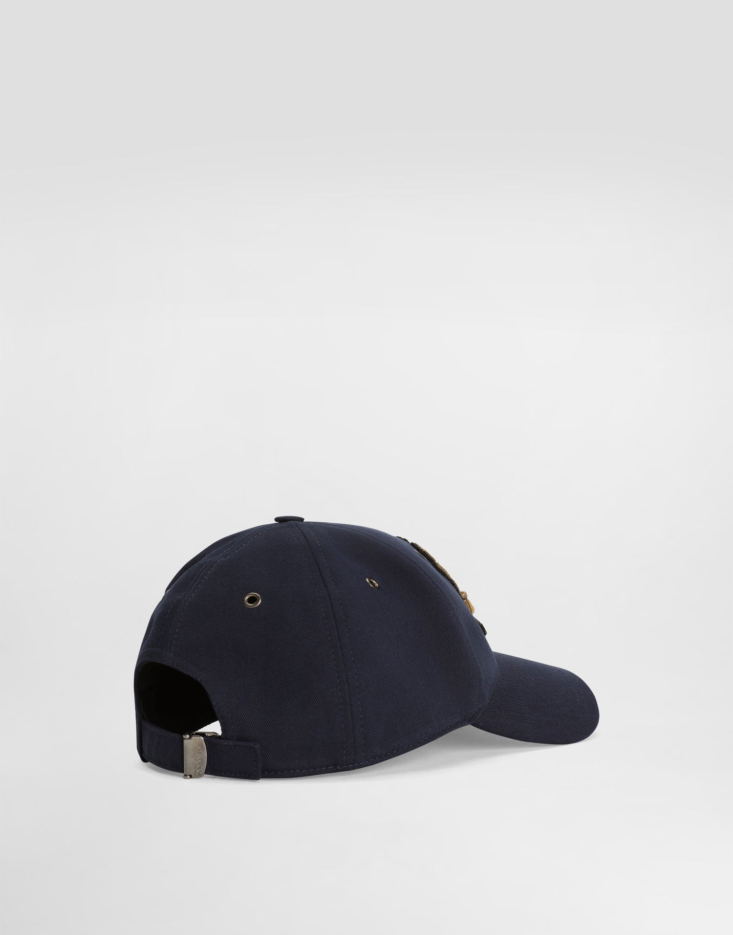 Šiltovka Dolce & Gabbana Washed-effect Drill Baseball Cap Navy | GH935ZG8ON8S9001, 1