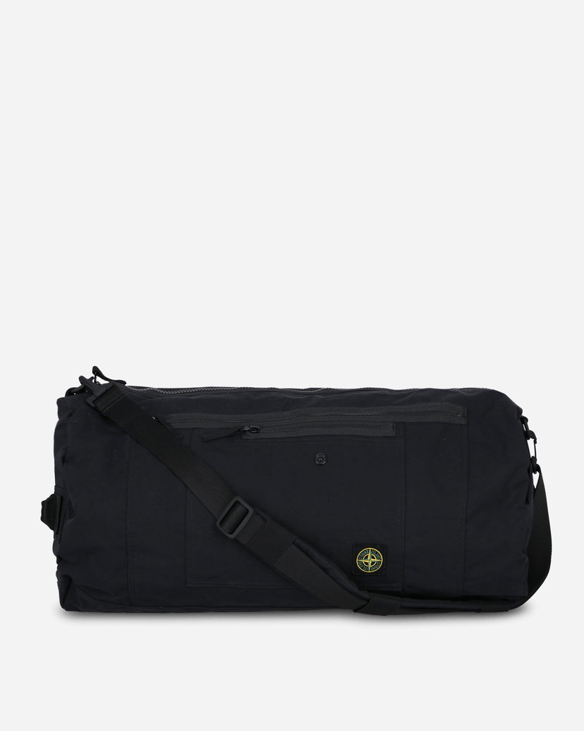 Cestovná taška Stone Island Aluminium Fabric Duffle Bag Čierna | K2S15-9200018-S0257 V0029