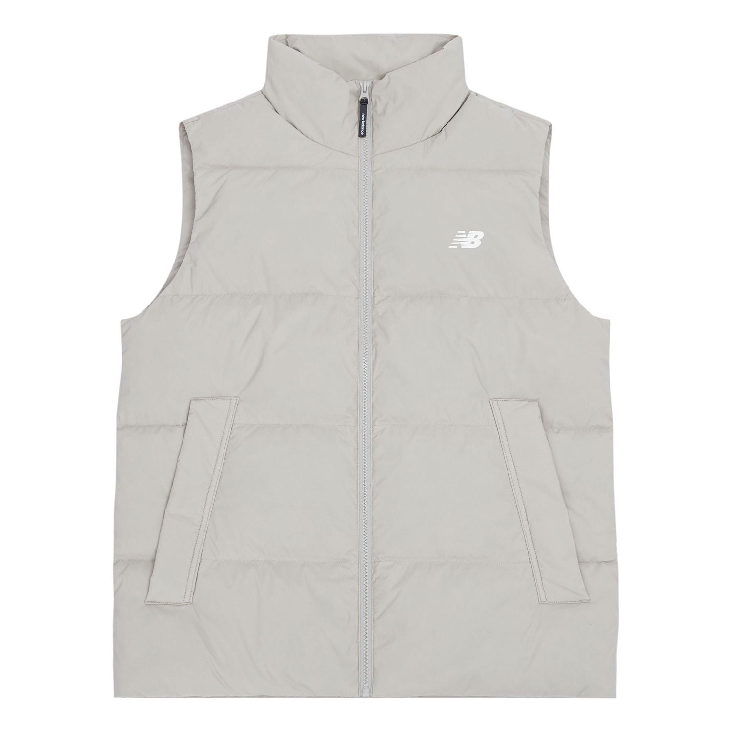 Vesta New Balance Padded Vest Šedá | AMV34325-SEN, 0