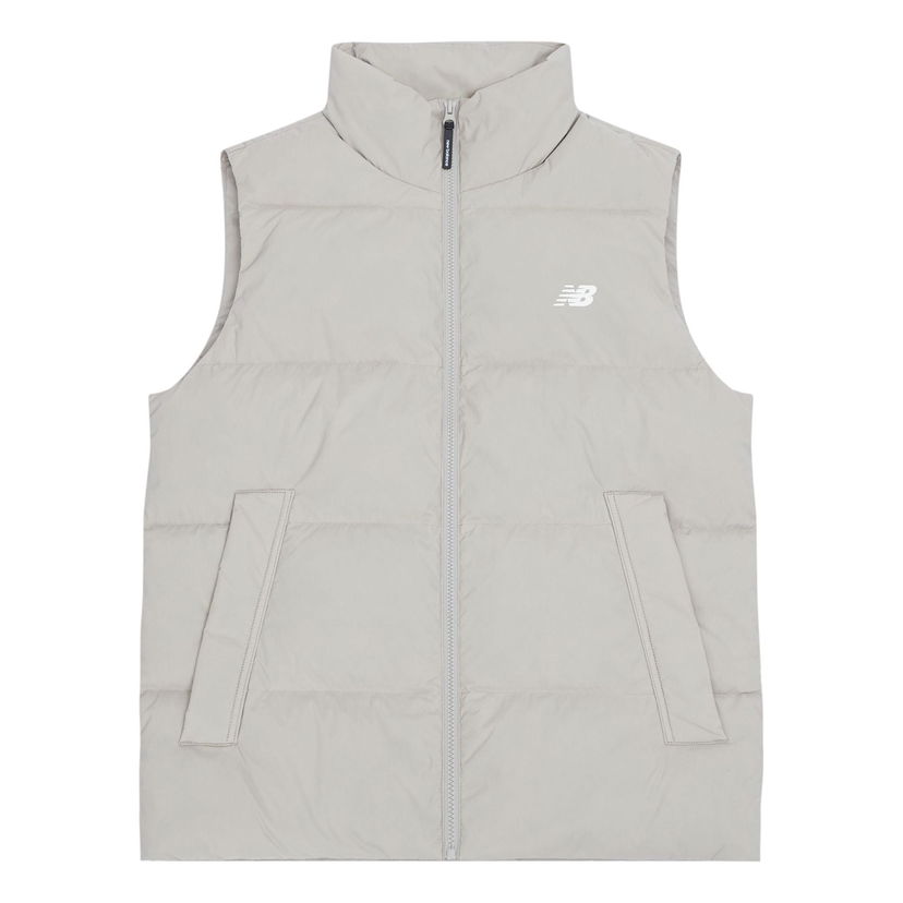 Vesta New Balance Padded Vest Šedá | AMV34325-SEN