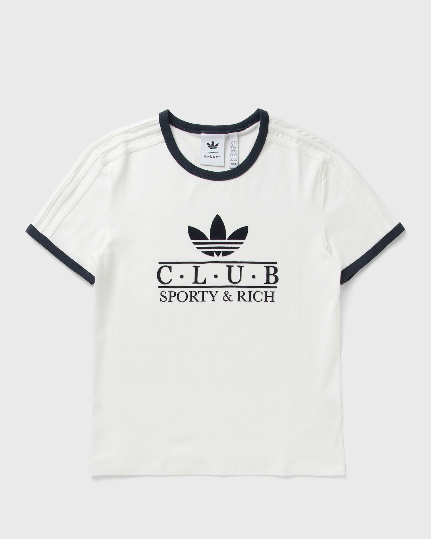 Tričko adidas Originals Sporty & Rich Club Tee Biela | JL7199, 1