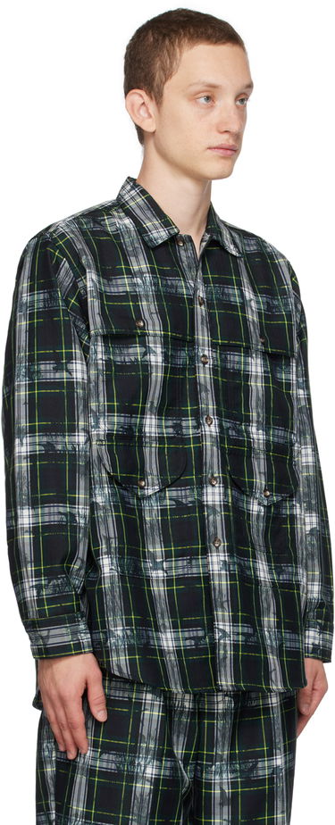 Košeľa BEAMS BEAMS PLUS Adventure Plaid Shirt Zelené | 38110268791, 1