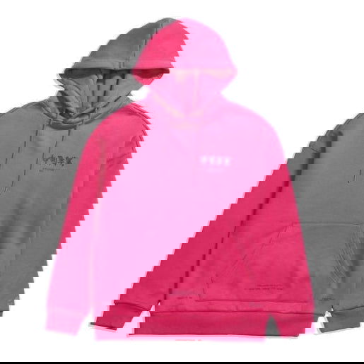 Mikina Li-Ning Paris Fashion Week FW20 Loose Pullover Hoodie Ružová | AWDQ621-1