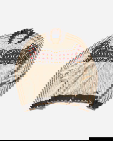 Sveter adidas Originals CLOT by Edison Chen Crochet SST Track Top Béžová | IM7909, 0