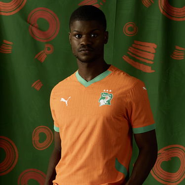 Dres Puma Ivory Coast Home 2025 Jersey Oranžová | 777187_01, 5