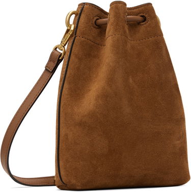 Kabelka Jimmy Choo Cinch Mini Suede Bag Hnedá | BON BON BCKT N/S MN, 2